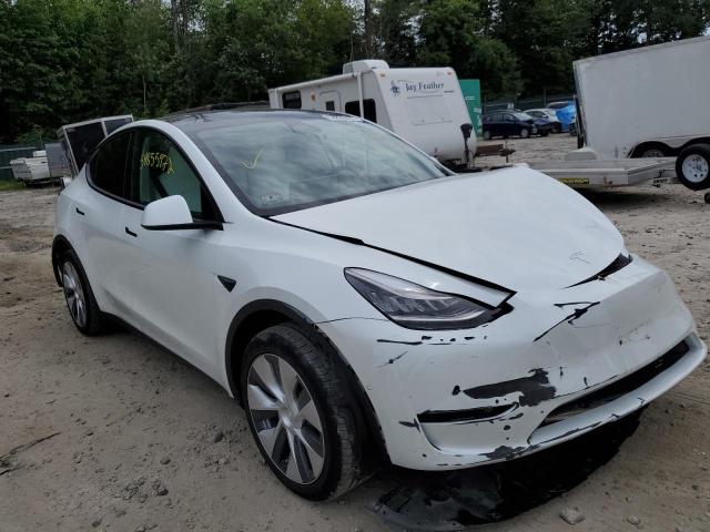 TESLA MODEL Y 2020 with VIN 5YJYGDEE3LF027399 - Photo from auction