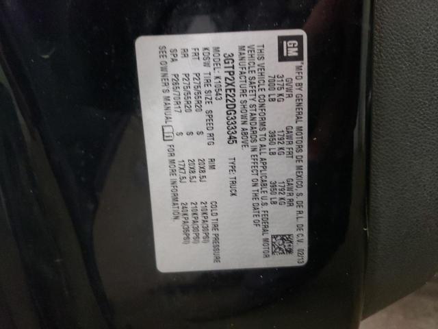 Photo 10 from auction – 2013 GMC SIERRA K15 with VIN 3GTP2XE22DG333345