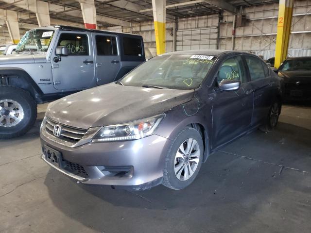 Photo 2 from auction – 2014 HONDA ACCORD LX with VIN 1HGCR2F38EA175390