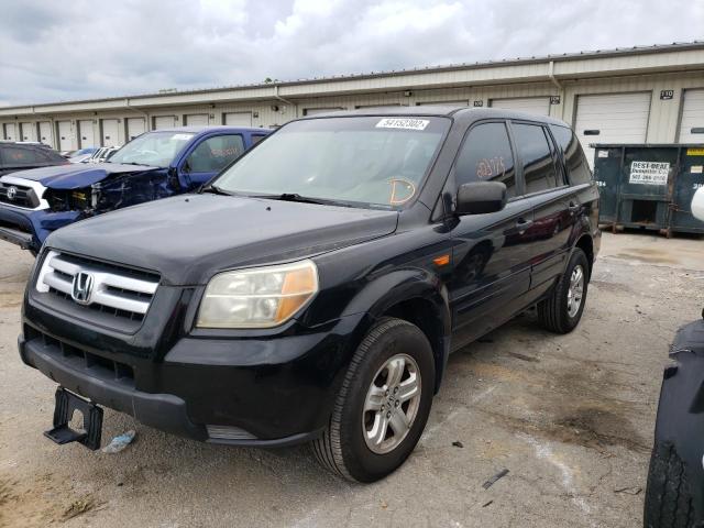 Photo 2 from auction – 2007 HONDA PILOT LX with VIN 5FNYF28157B003434
