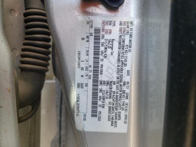 Photo 10 from auction – 2013 FORD FOCUS SE with VIN 1FADP3K29DL146484