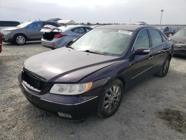 Photo 2 from auction – 2007 HYUNDAI AZERA SE with VIN KMHFC46F37A179803