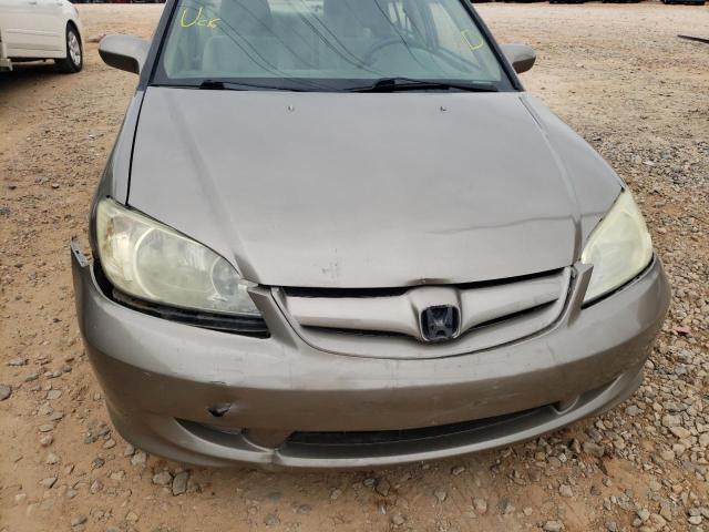 Photo 9 from auction – 2004 HONDA CIVIC EX with VIN 2HGES26814H581827
