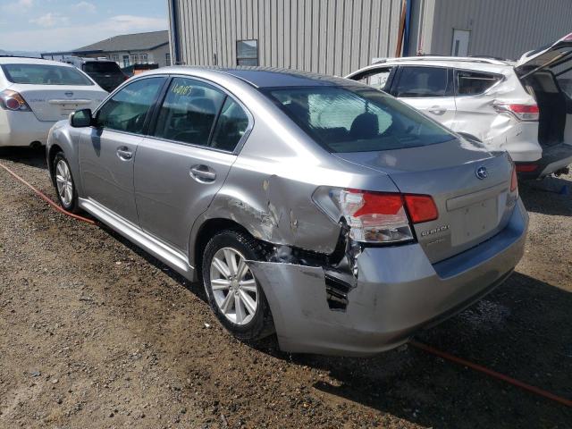 Photo 3 from auction – 2011 SUBARU LEGACY 2.5 with VIN 4S3BMBB62B3235852