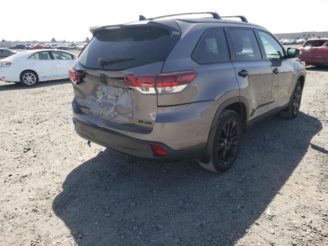 Photo 4 from auction – 2019 TOYOTA HIGHLANDER with VIN 5TDJZRFH4KS964936