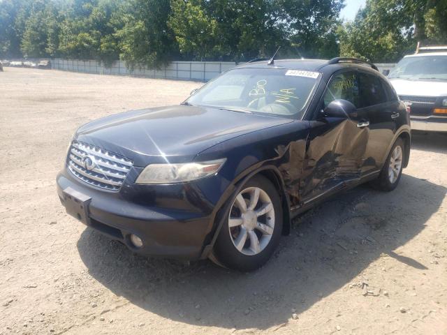 Photo 2 from auction – 2004 INFINITI FX35 with VIN JNRAS08WX4X218533