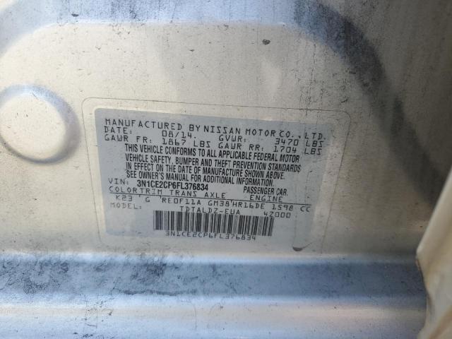 Photo 10 from auction – 2015 NISSAN VERSA NOTE with VIN 3N1CE2CP6FL376834