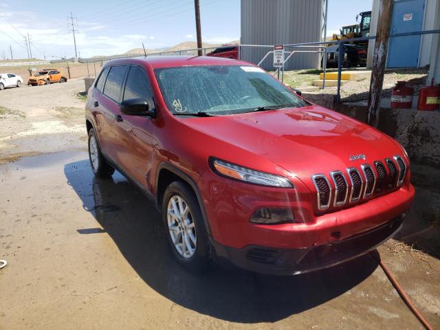 Photo 1 from auction – 2014 JEEP CHEROKEE S with VIN 1C4PJLAB8EW249020
