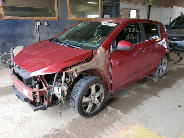 Photo 2 from auction – 2012 CHEVROLET SONIC LTZ with VIN 1G1JE6SH4C4106419