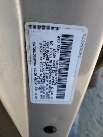 Photo 10 from auction – 2003 PONTIAC VIBE with VIN 5Y2SL62823Z439898