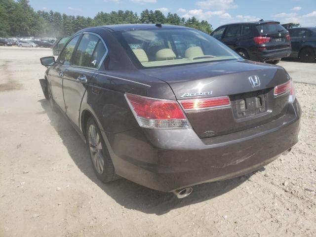 Photo 3 from auction – 2011 HONDA ACCORD EXL with VIN 1HGCP3F89BA023329