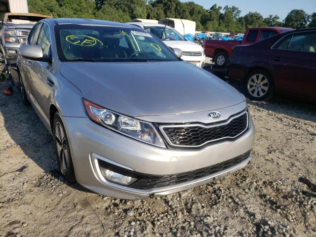 KIA OPTIMA HYB 2013 with VIN KNAGM4AD1D5042310 - Photo from auction