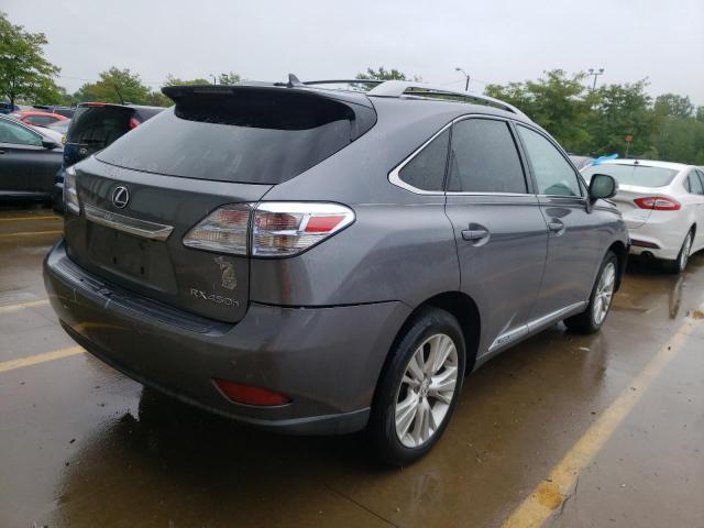 Photo 4 from auction – 2012 LEXUS RX 450 with VIN JTJBC1BA4C2050207