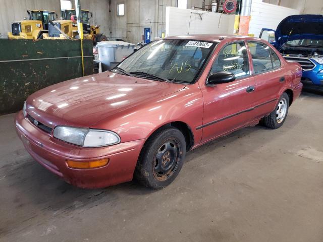 Photo 2 from auction – 1997 GEO PRIZM BASE with VIN 1Y1SK5260VZ454653