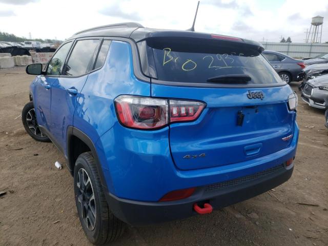 Photo 3 from auction – 2021 JEEP COMPASS TR with VIN 3C4NJDDB4MT515050