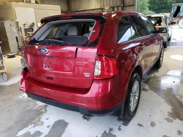 Photo 4 from auction – 2014 FORD EDGE SEL with VIN 2FMDK4JC6EBB38767