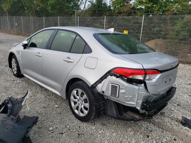 Photo 3 from auction – 2021 TOYOTA COROLLA LE with VIN JTDEPMAE8MJ168276