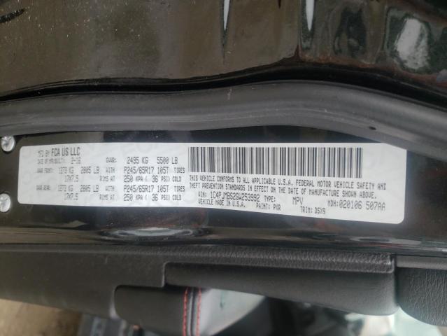 Photo 10 from auction – 2016 JEEP CHEROKEE T with VIN 1C4PJMBS2GW253992