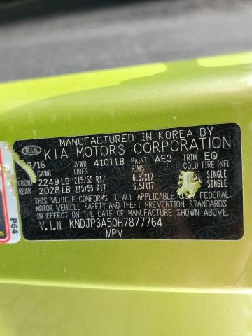 Photo 10 from auction – 2017 KIA SOUL + with VIN KNDJP3A50H7877764