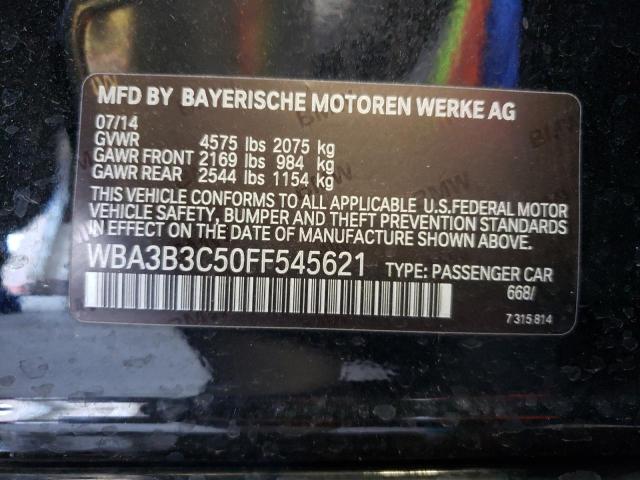 Photo 10 from auction – 2015 BMW 328 XI with VIN WBA3B3C50FF545621