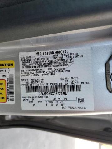 Photo 10 from auction – 2013 FORD FUSION SE with VIN 3FA6P0HRXDR226907