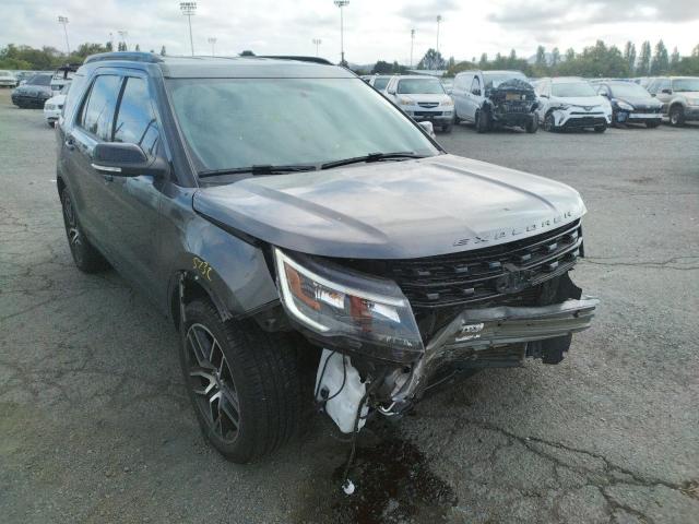FORD EXPLORER S 2017 with VIN 1FM5K8GTXHGD90974 - Photo from auction