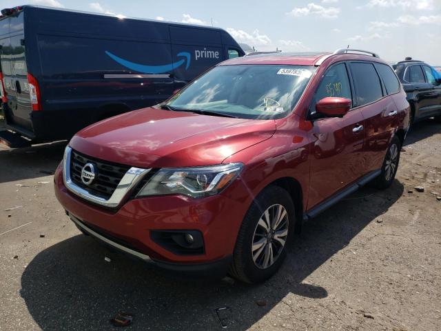 Photo 2 from auction – 2017 NISSAN PATHFINDER with VIN 5N1DR2MM9HC643615