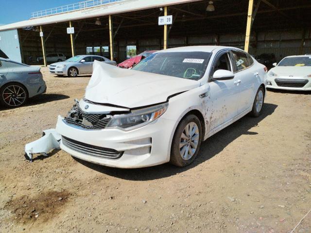 Photo 2 from auction – 2016 KIA OPTIMA LX with VIN 5XXGT4L36GG067584
