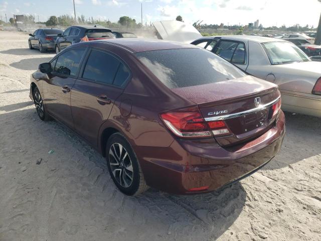Photo 3 from auction – 2013 HONDA CIVIC EXL with VIN 2HGFB2F90DH541784