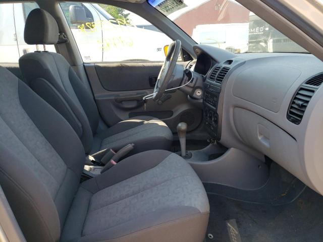 Photo 5 from auction – 2003 HYUNDAI ACCENT GL with VIN KMHCG45C13U498026