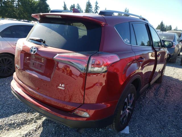 Photo 4 from auction – 2018 TOYOTA RAV4 LE with VIN 2T3BFREV0JW845251