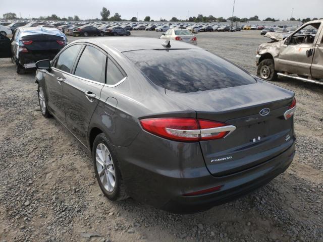 Photo 3 from auction – 2019 FORD FUSION SE with VIN 3FA6P0HD6KR177691