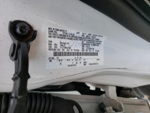 Photo 10 from auction – 2012 FORD FOCUS SE with VIN 1FAHP3F23CL462442