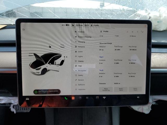Photo 9 from auction – 2021 TESLA MODEL 3 with VIN 5YJ3E1EB5MF079879