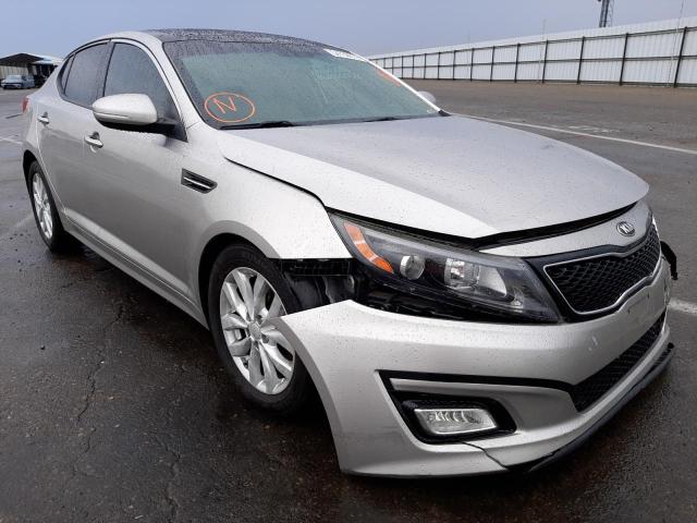 KIA OPTIMA EX 2015 with VIN 5XXGN4A75FG419195 - Photo from auction