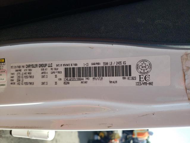 Photo 10 from auction – 2013 JEEP WRANGLER U with VIN 1C4BJWEG2DL598644