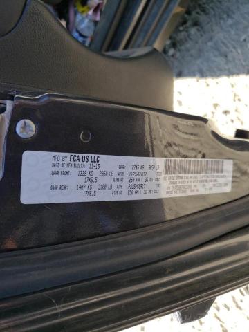 Photo 10 from auction – 2016 DODGE GRAND CARA with VIN 2C4RDGBG7GR237003