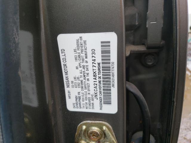Photo 10 from auction – 1999 INFINITI I30 with VIN JNKCA21A8XT774730