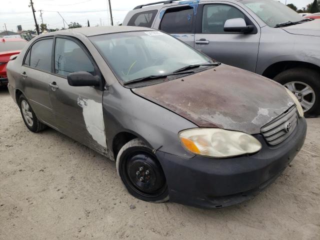TOYOTA COROLLA CE 2004 with VIN 1NXBR32E24Z218105 - Photo from auction