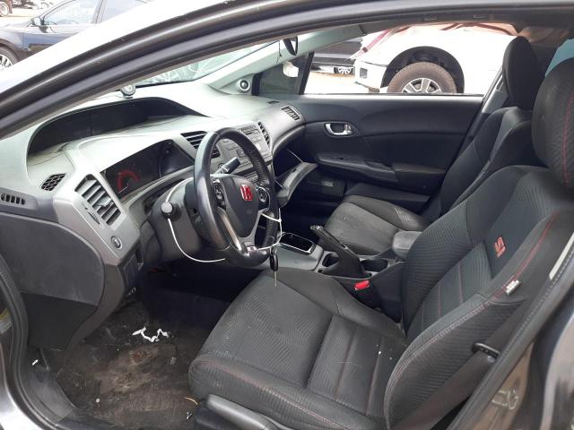 Photo 5 from auction – 2012 HONDA CIVIC SI with VIN 2HGFB6E50CH706169