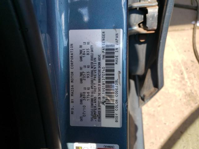 Photo 10 from auction – 2011 MAZDA 3 I with VIN JM1BL1VG1B1370740