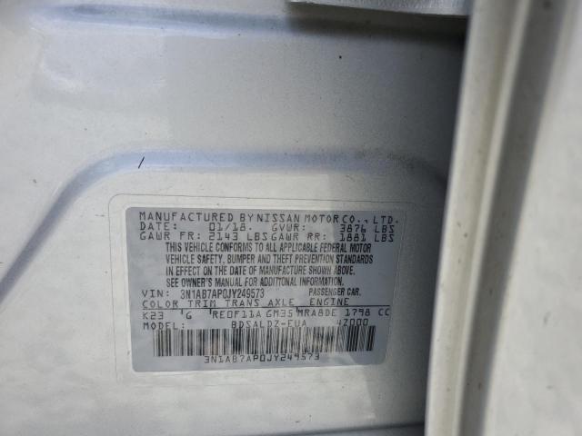 Photo 10 from auction – 2018 NISSAN SENTRA S with VIN 3N1AB7AP0JY249573