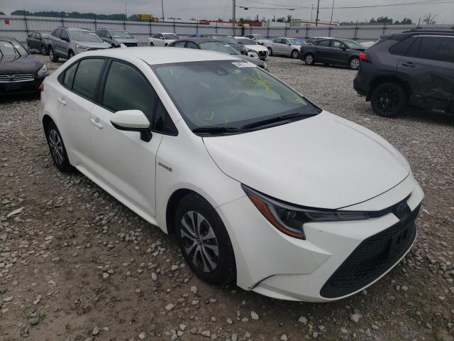 TOYOTA COROLLA LE 2021 with VIN JTDEAMDE9MJ025513 - Photo from auction