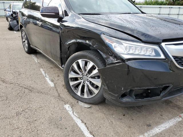 Photo 9 from auction – 2016 ACURA MDX TECHNO with VIN 5FRYD4H40GB045830