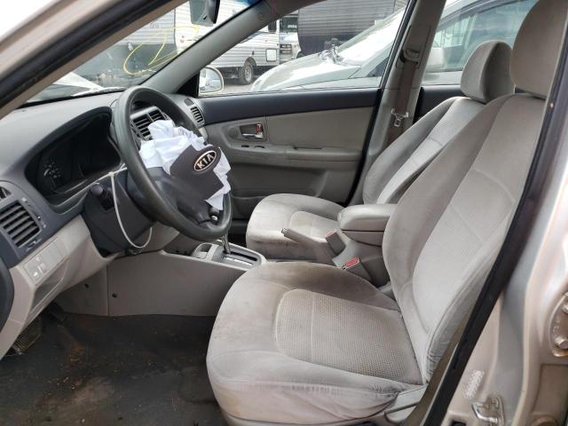 Photo 5 from auction – 2008 KIA SPECTRA EX with VIN KNAFE122885512519