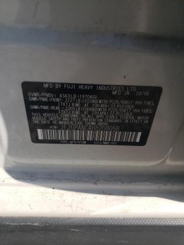 Photo 10 from auction – 2017 SUBARU CROSSTREK with VIN JF2GPANC4H8208058