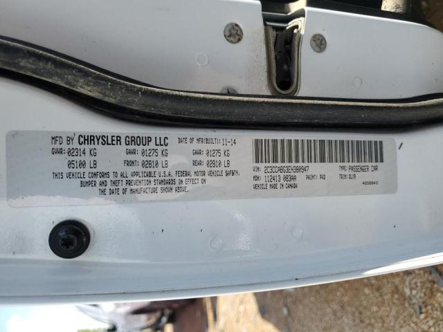 Photo 10 from auction – 2014 CHRYSLER 300 S with VIN 2C3CCABG3EH380947