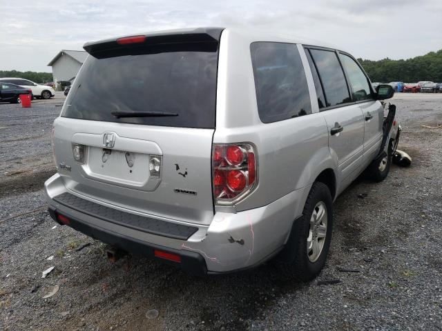 Photo 4 from auction – 2006 HONDA PILOT LX with VIN 5FNYF181X6B014471