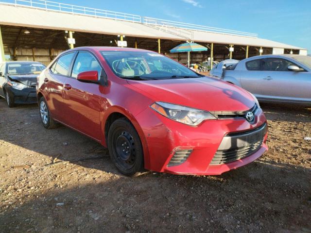 TOYOTA COROLLA L 2015 with VIN 2T1BURHE4FC435538 - Photo from auction
