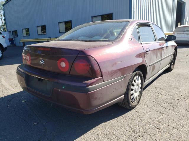 Photo 4 from auction – 2004 CHEVROLET IMPALA with VIN 2G1WF52E849103492